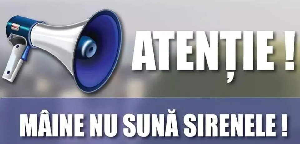 „Miercurea Alarmelor”, mâine, de la ora 10.00
