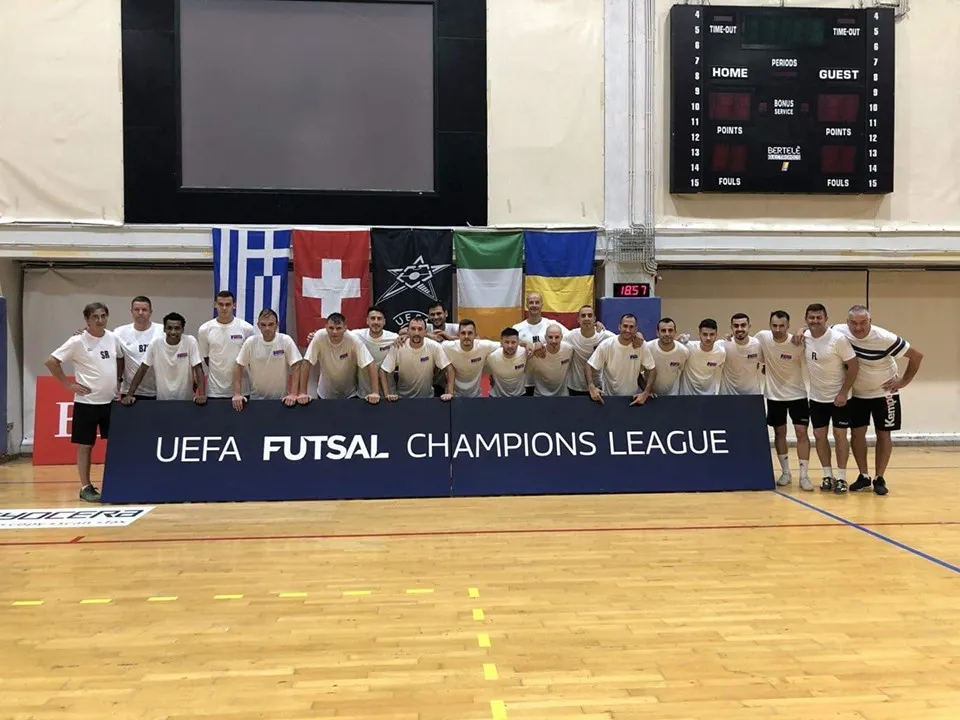 Imperial WET a încheiat cu trei victorii grupa preliminară din UEFA Futsal Champions League