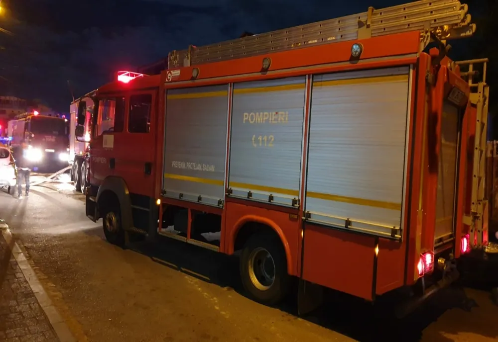 21 de intervenții pentru pompierii militari din Harghita