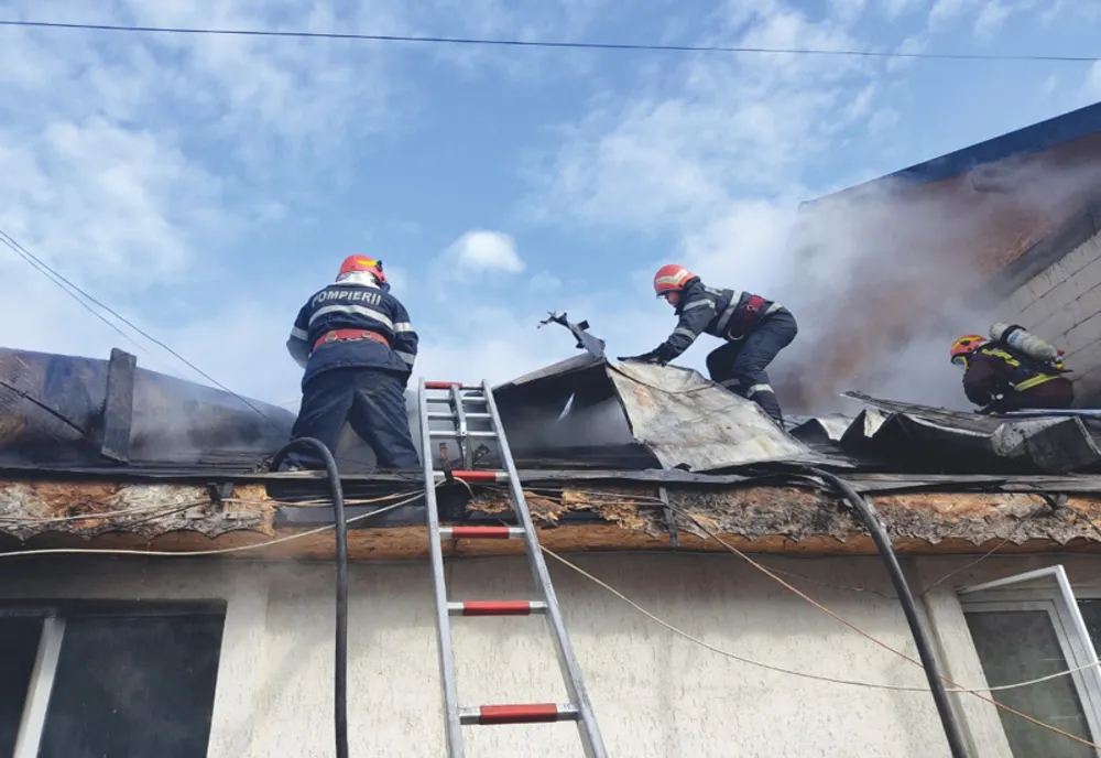 Incendiu la o şcoală din Toplița
