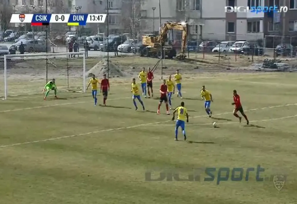 FOTBAL: Csikszereda - Dunărea Călărași 0-1 (VIDEO)