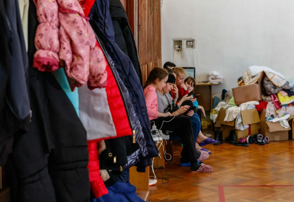Refugiați ucraineni, relocați de la Băile Harghita la Târgu Secuiesc