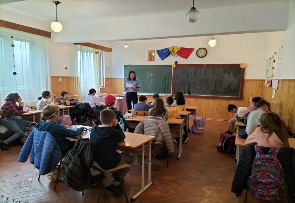 Polițiștii din Harghita, acțiuni în școlile din județ