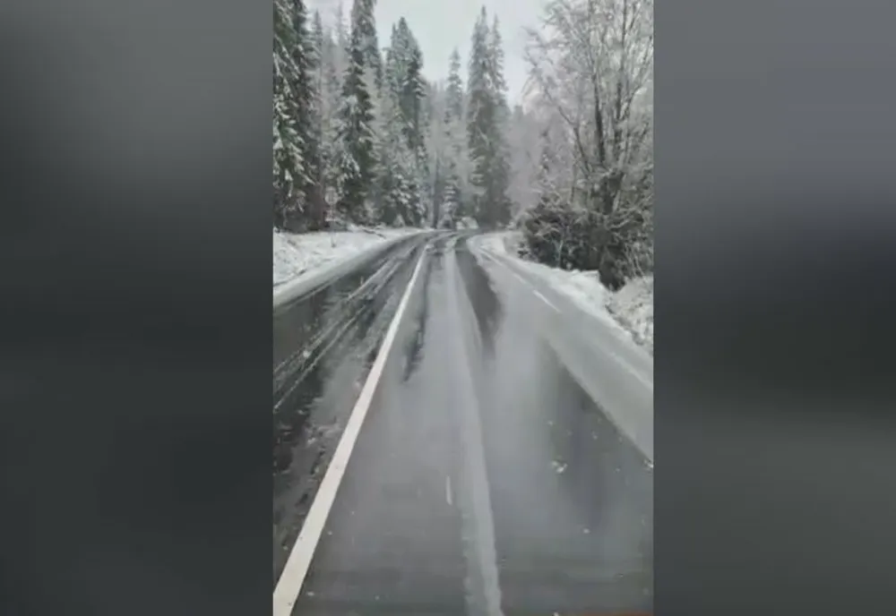 VIDEO Ninsori în județul Harghita