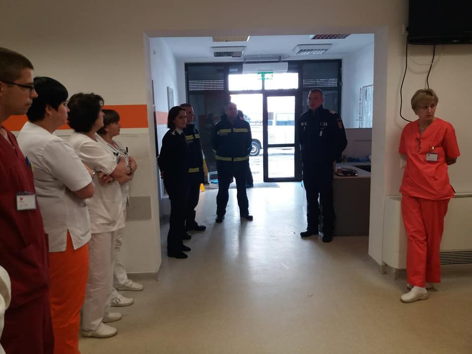 FOTO Pompierii au verificat spitalele din Harghita
