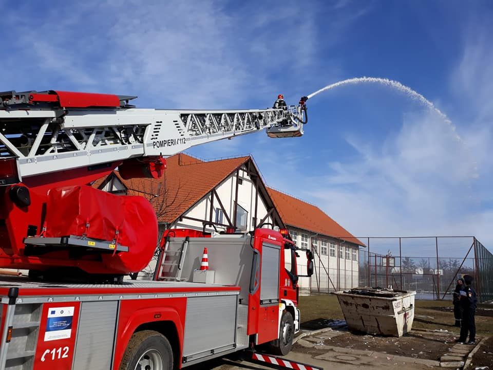 Exerciţiu ISU la Odorheiu Secuiesc