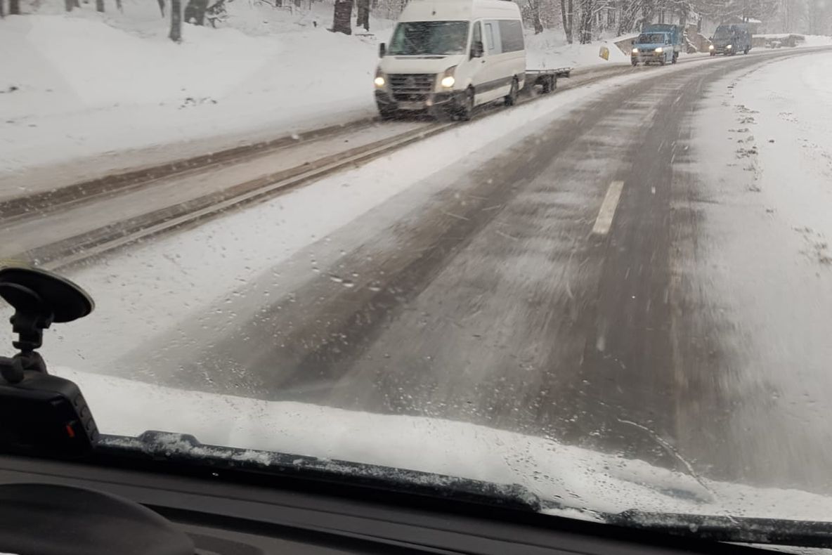 Drumurile naţionale din Harghita au fost deszăpezite