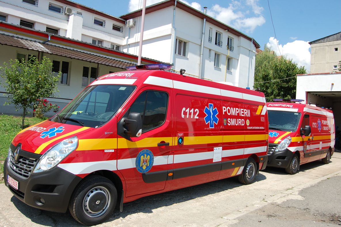 VIDEO ISU Harghita primeşte o ambulanţă nouă