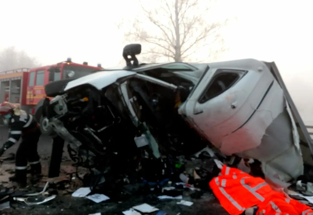 Şofer mort într-un accident rutier produs în Harghita