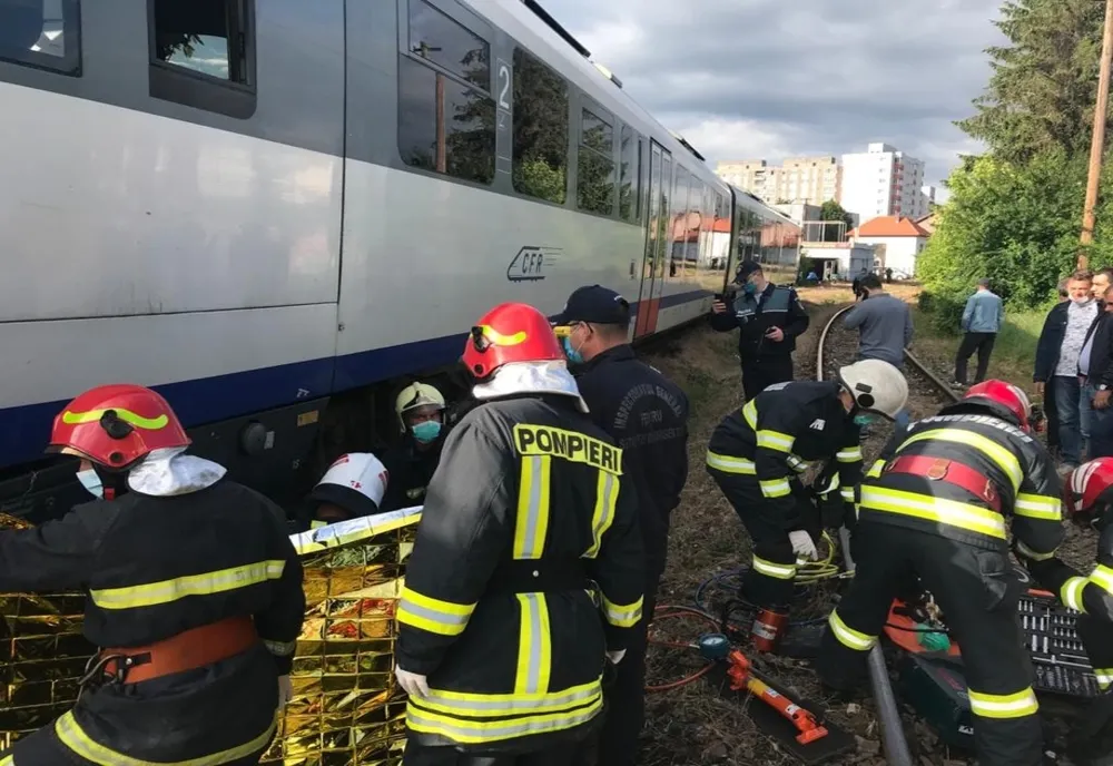 Femeie omorâtă de tren, în județul Harghita!