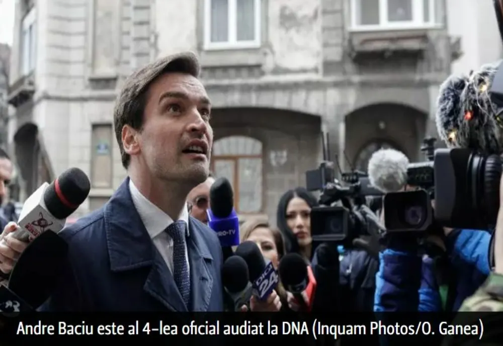 Andrei Baciu, audiat la DNA în dosarul vaccinurilor. Cu puțin timp înainte și-a anunțat demisia de la șefia DNA - VIDEO