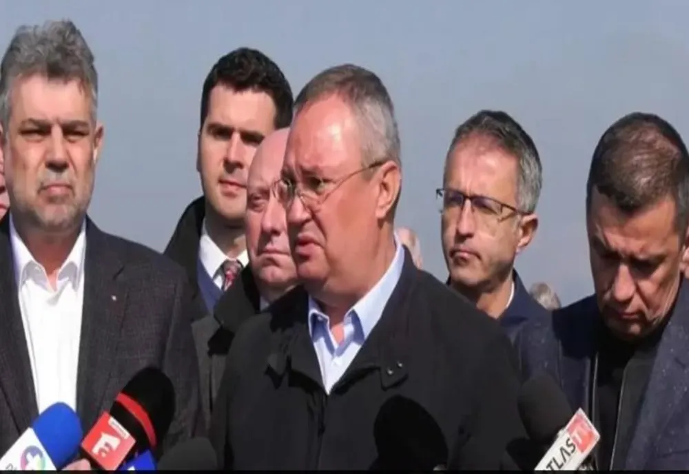 Nicolae Ciucă, pe șantierul A7: "Lucrurile durabile se fac în echipă" VIDEO