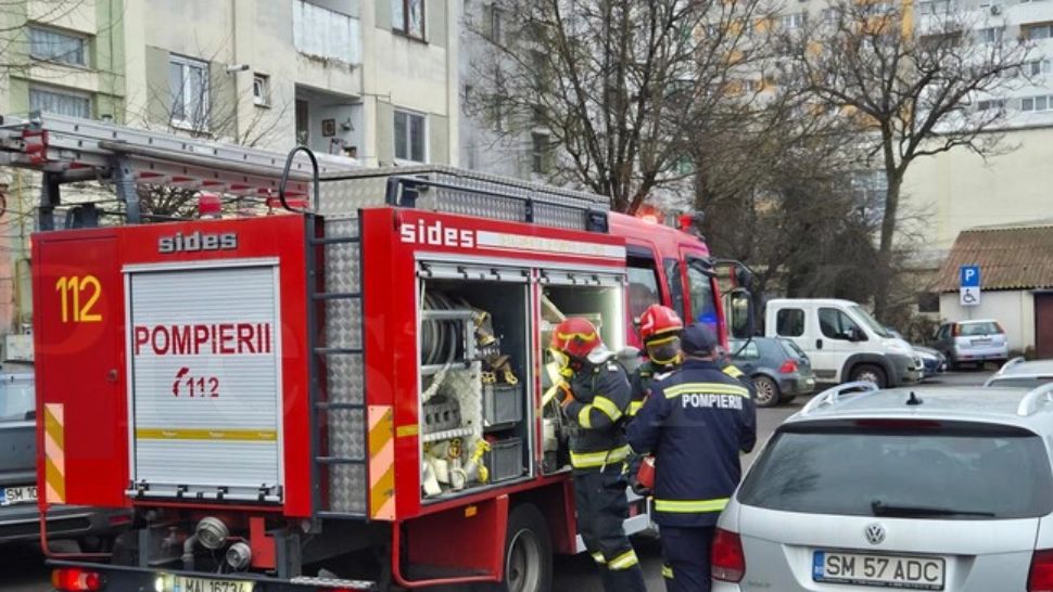 Incendiu la o brutărie din Harghita