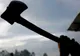 Bărbatul care a atacat un poliţist cu toporul a fost arestat preventiv