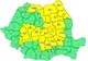 COD GALBEN de vijelii şi ploi torenţiale în 21 de judeţe, inclusiv Harghita