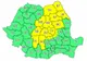 Harghita, sub COD GALBEN de vreme severă!