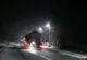 VIDEO Noapte albă pentru drumarii din centrul țării