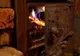 Casă distrusă în incendiu din cauza jarului căzut din sobă!
