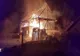 Grajduri distruse de flăcări, în localitatea Ditrău
