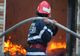 Incendiu luni seara la un bloc din Toplița