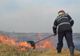 7 incendii de vegetație în această seară în județul Harghita